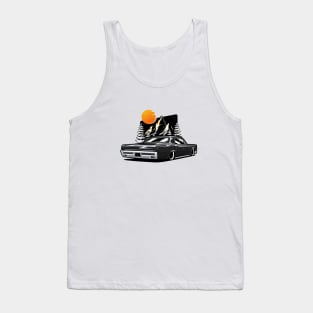 Black Continental 1965 Low Rider Tank Top